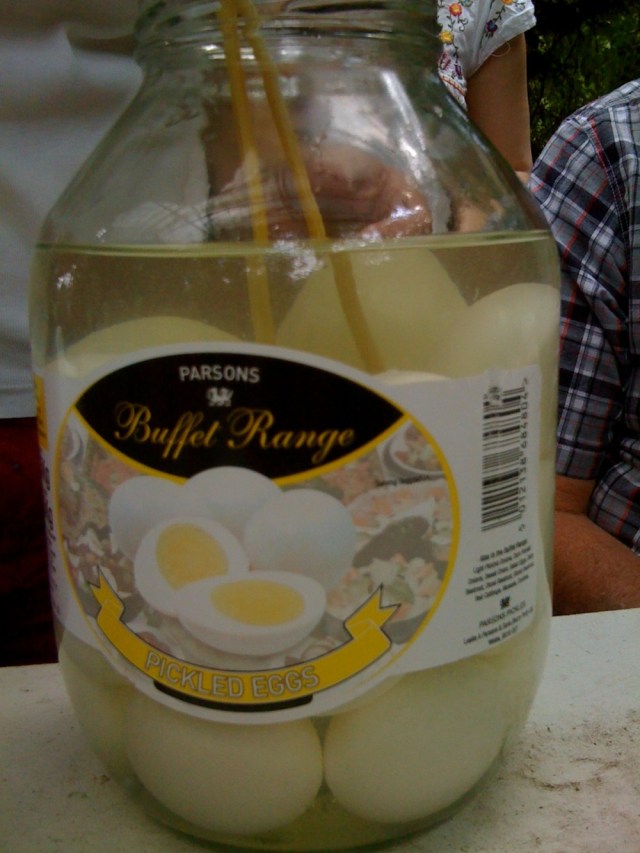 Pickled eggs