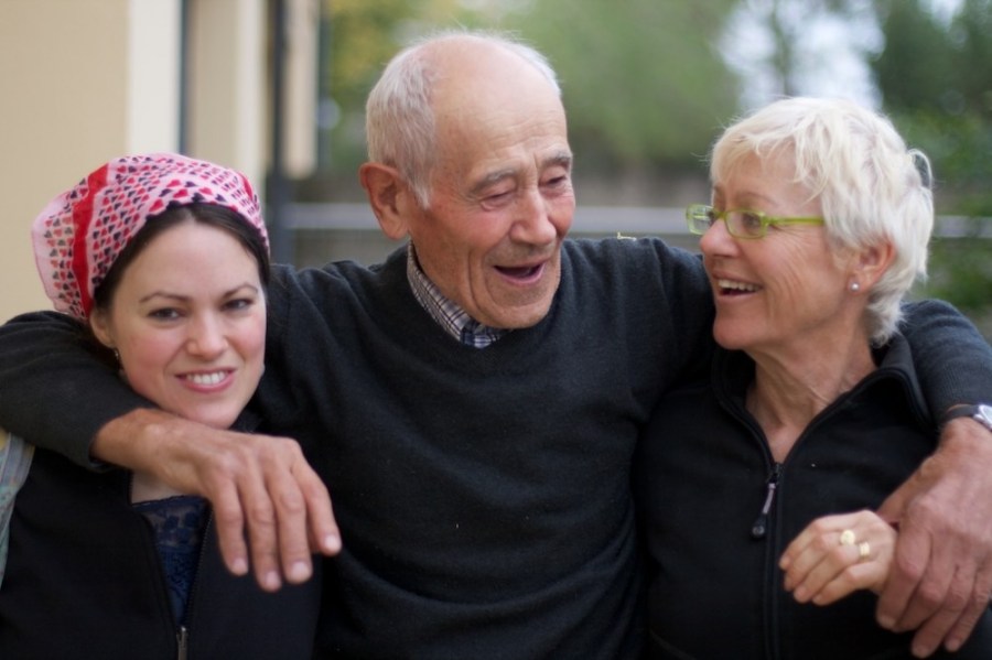 Domenico, Alison and me