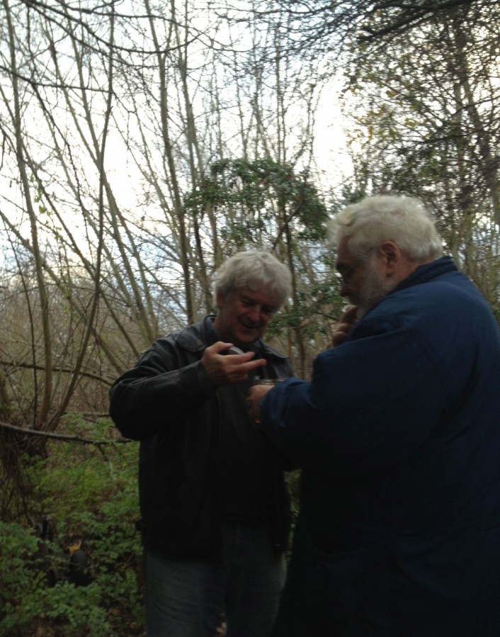 Pat and John honey dipping