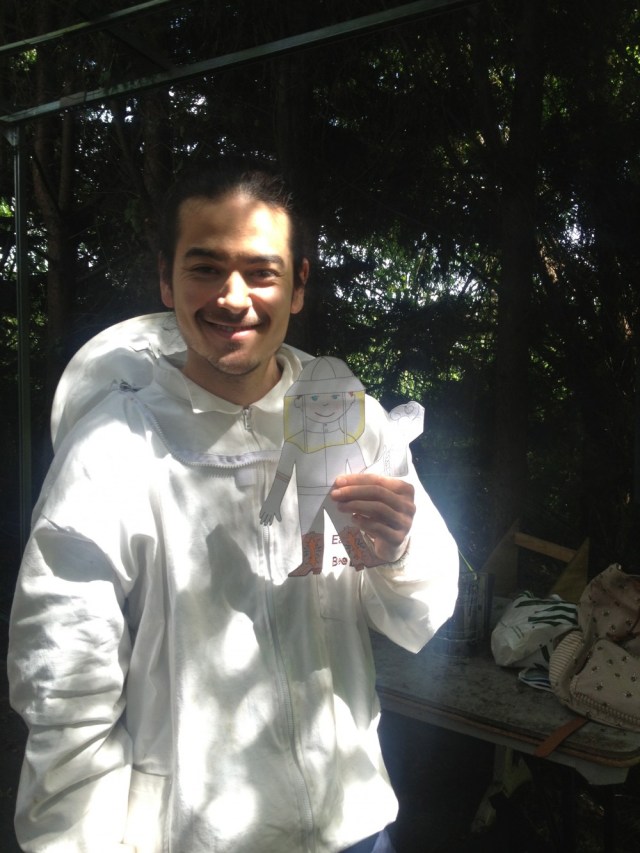 Mark and Flat Stanley