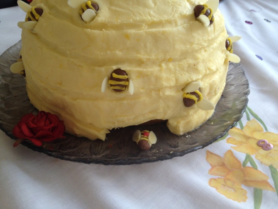 Beehive cake