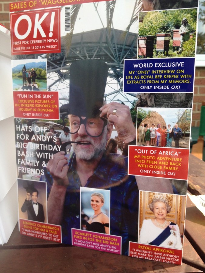 Andy's birthday card