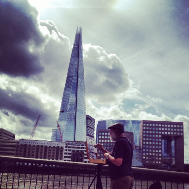 Painter by the Shard