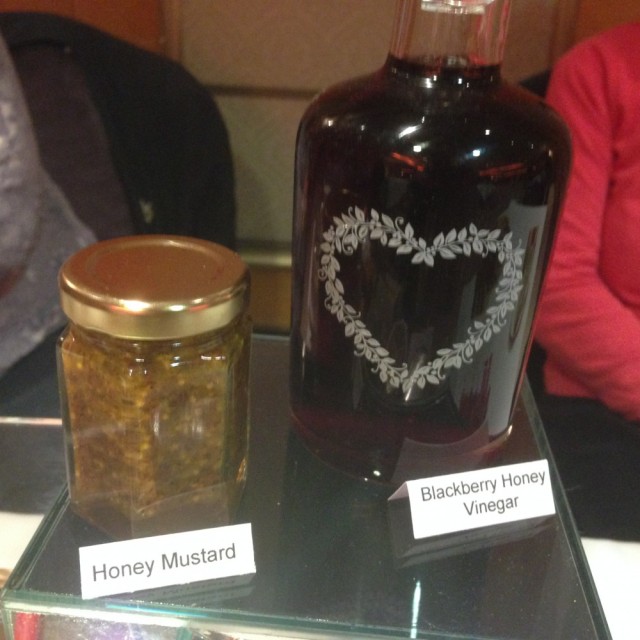 Honey mustard & Blackberry Honey Vinegar by Judy Earl