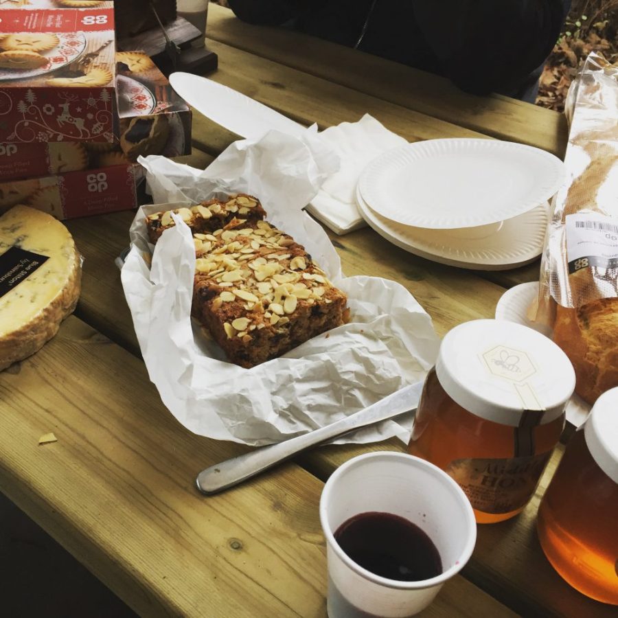 Festive Christmas feast