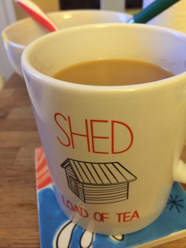 Waltons shed mug