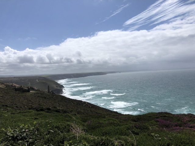Chapel Porth cliff top